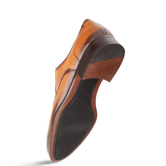 NEW MEZLAN fratello split-toe lace up in cognac main image 5